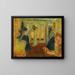 Madame Hessel bij de hoedenmaakster - Édouard Vuillard — ingelijst kunstwerk aan de muur