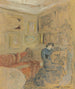 Madame Hessel in haar kleine salon - Édouard Vuillard — weergave van het kunstwerk