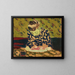 Marie leunt op haar werk - Édouard Vuillard — ingelijst kunstwerk aan de muur