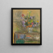 Natuurstudie met bloemenvaas - Édouard Vuillard — ingelijst kunstwerk aan de muur
