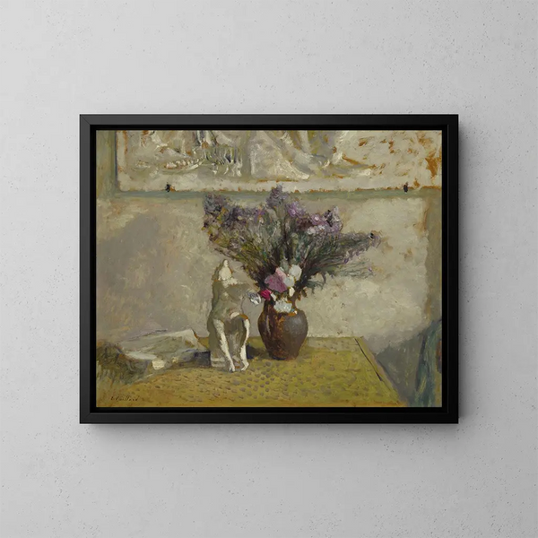 Natuurstudie met Léda - Édouard Vuillard — ingelijst kunstwerk aan de muur