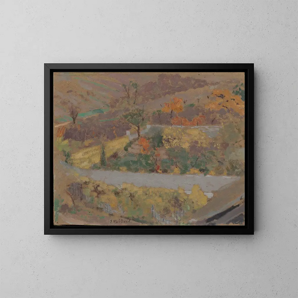 Orchard - Édouard Vuillard — framed artwork on a wall