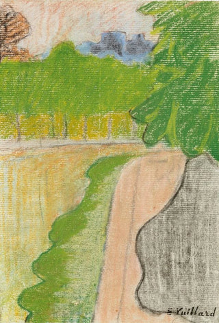 douard Vuillard - Paysage de rue avec arbres.webp