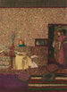 Personen in een interieur L'intimiteit - Édouard Vuillard | Schilderij — ingelijst kunstwerk aan de muur