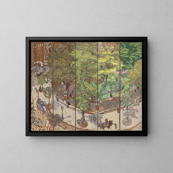 Place Vintimille - Édouard Vuillard — ingelijst kunstwerk aan de muur