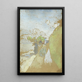 douard Vuillard - Sentier au bord de la mer Vasouy.webp