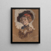 Suzanne Tristan Bernard - Édouard Vuillard — ingelijst kunstwerk aan de muur