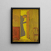 De moeder van de kunstenaar opent een deur - Édouard Vuillard — ingelijst kunstwerk aan de muur