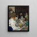 Het ontbijt - Édouard Vuillard — ingelijst kunstwerk aan de muur