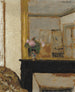 Bloemenvaas op een open haard - Édouard Vuillard — weergave van het kunstwerk
