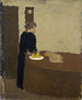 Vrouw in het zwart - Édouard Vuillard — weergave van het kunstwerk