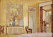 Vrouw in een Interieur Madame Hessel aux Clayes - Édouard Vuillard — weergave van het kunstwerk