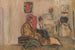 Yvonne Printemps in haar kleedkamer - Édouard Vuillard — weergave van het kunstwerk