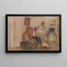 Yvonne Printemps in haar kleedkamer - Édouard Vuillard — ingelijst kunstwerk aan de muur