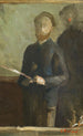Studie voor Zelfportret met Waroquy - Édouard Vuillard — weergave van het kunstwerk