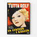Vintage Cinema Poster Tutta Rolf - Een Les in Liefde