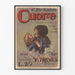 Vintage poster Cuore E. De Amicis - Romantische illustratie