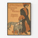 Vintage poster van Fourrures E. & O. Merzbacher in München