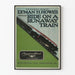 Vintage poster - Lyman H. Howe’s beroemde rit op een onbestuurbare trein