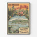 Vintage poster Eau Minérale Évian-les-Bains Source Cachat
