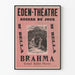 Vintage Poster Eden-Theater Brahma Groot Ballet Fantasie