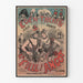 Vintage poster Eden-Théâtre La Fille de Mme Angot - Artistieke wanddecoratie