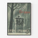 Vintage reclameposter Griep EFRYL IFRANOL