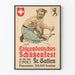 Vintage poster of the Swiss Federal Shooting Festival 1904 St. Gallen