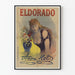 Vintage poster Eldorado Anna Held - Retro wanddecoratie