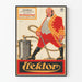 Vintage poster voor stofzuigers