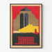 Muurdecoratieposter Emil Pirchan Theatervoorstellingscenografie