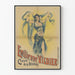 Vintage poster Emilienne Vildier Creool van Réunion