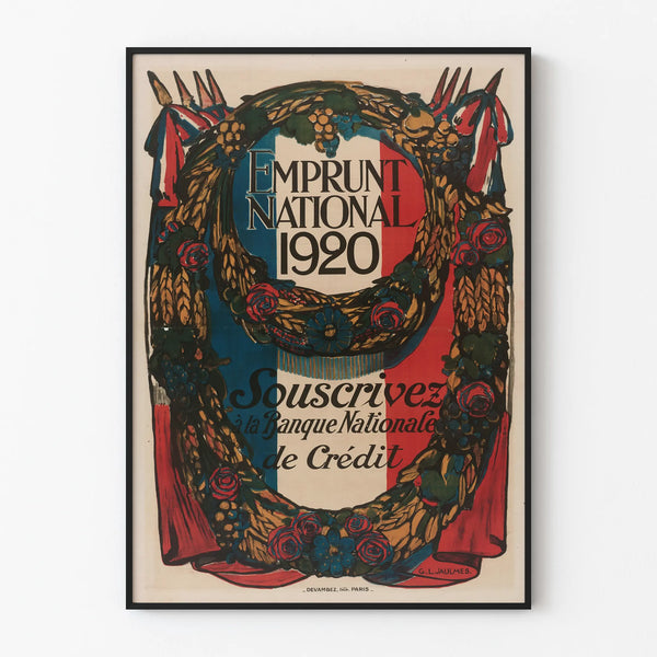 emprunt-national-1920-souscrivez-a-la-banque-nationale-de-credit