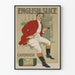 Vintage reclameposter English Slice Cavendish