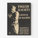 Vintage poster van de Engelse Society George Du Maurier