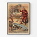 Vintage Poster Ernesto Mephisto Evenwichtskunstenaar Fantasierijk
