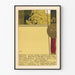 Vintage Poster Eerste Tentoonstelling van Oostenrijkse Kunstenaars Secession