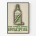 Vintage poster Eucalyptine Le Brun siroop en capsules