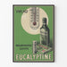Vintage reclameposter voor Sirop Eucalyptine Le Brun
