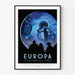 Europa-poster - Ontdekking van het Leven Onder het IJs