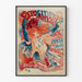 Vintage poster tentoonstelling Cercle des Beaux-Arts de Liège