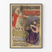 Vintage poster tentoonstelling werk van Rabelais door Jules Garnier