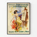Poster Tentoonstelling van de Eeuwfeest van de Lithografie Galerie Rapp Champ de Mars