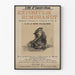 Poster Tentoonstelling Rembrandt in Amsterdam 1898