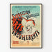 Vintage poster van de Wereldtentoonstelling van de Incoherente Kunsten