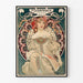 Decoratieve poster Art Nouveau F. Champenois 1898 door Mucha