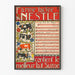 Vintage poster van Farine Lactée Nestlé Zwitsers Melk