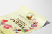 Vintage poster met gemoute meel Jammet voor muurdecoratie in retrostijl