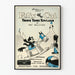 Vintage poster Felix the Kat - Retro wanddecoratie