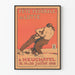 Vintage poster van het Federale worstelfeest in Neuchâtel 1908